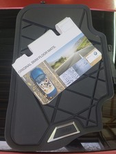 Tapete de assoalho de borracha preto traseiro original do fabricante para todas as condições climáticas conjunto para I20 iX xDrive50 M60 comprar usado  Enviando para Brazil