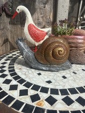 Handcrafted snail w23cm for sale  DUNSTABLE