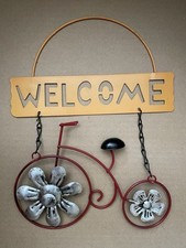 Welcome bicycle wall for sale  Sanford