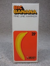 Usado, Lote de 12 canetas marcadoras linha fina NOS Bic Banana década de 1970 FL-29 preta EUA 29¢ comprar usado  Enviando para Brazil