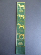 Leather bookmark heavy for sale  NORWICH