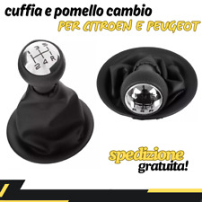CUFFIA E POMELLO CAMBIO 5 MARCE C3 XSARA - Peugeot 206 207 307 308 407 comprar usado  Enviando para Brazil
