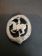 Riginal reiterabzeichen silber gebraucht kaufen  Bremen