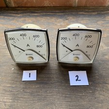 Vintage amperes panel for sale  COVENTRY