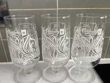 Carlsberg pint glasses for sale  DARTFORD