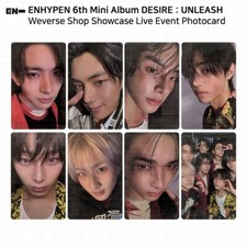 Cartão fotográfico ao vivo ENHYPEN 6º mini álbum Desire: Unleash Weverse Shop Showcase comprar usado  Enviando para Brazil
