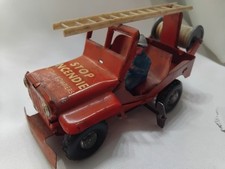 Jouet tole jeep d'occasion  Die