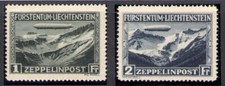 1931 liechtenstein aerea usato  Milano