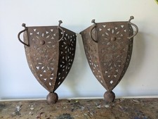 Pair handmade pierced for sale  NUNEATON