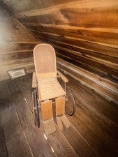 Antique wooden wheelchair for sale  Murphy