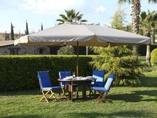 Ombrellone 3x4 giardino usato  Napoli