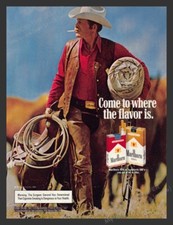 Marlboro cigarettes cowboy for sale  Leslie