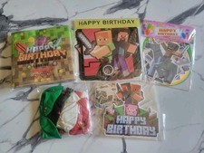 Minecraft birthday party for sale  Weston