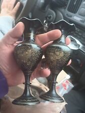 Vintage brass etched for sale  Cumberland Gap