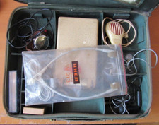 MINIFON PROTONA P55-"L" KIT GRAVADOR ESPIÃO GUERRA FRIA com CAIXA, RELÓGIO, CANETA, PAPELADA comprar usado  Enviando para Brazil