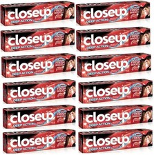 12 x 150 g (1,8 kg) pasta de dentes close-up ação profunda limpeza - 12 horas respiração fresca  comprar usado  Enviando para Brazil