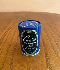 Carter's - Kit de duas soluções de borracha de tinta - em recipiente de metal vintage!! comprar usado  Enviando para Brazil