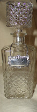 Carafe whisky verre d'occasion  Saint-Vallier