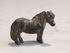 Pewter shetland pony d'occasion  Expédié en Belgium