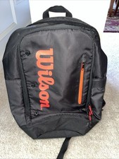 Bolsa Wilson - Mochila unissex preta/vermelha, usado comprar usado  Enviando para Brazil