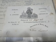 Padova 1860 basilica usato  Fontanafredda