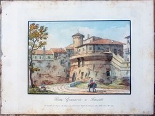 Stampa antica tommaso usato  Roma