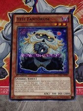 Carte yeti fantoruse d'occasion  Bruay-la-Buissière