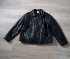 Black coated leather for sale  WORCESTER