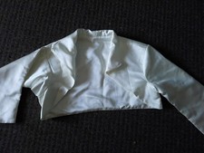 Bolero jäckchen weiss gebraucht kaufen  Aken