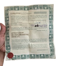 Genuine rolex certificate for sale  Plainfield