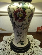 Moorcroft table lamp for sale  NOTTINGHAM