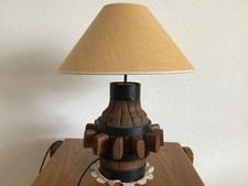 Tischlampe wagenrad holz gebraucht kaufen  Montabaur-Umland