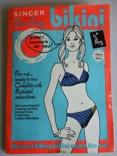 Vintage singer bikini for sale  LONDON