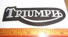 Triumph logo patch for sale  Moriarty