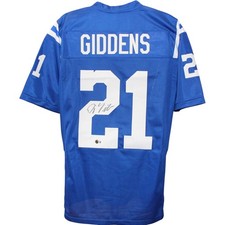 DJ Giddens Autograf Pro Style Niebieski rozmiar XL Jersey Beckett Witness 51627 na sprzedaż  Wysyłka do Poland