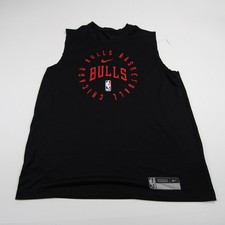 Usado, Camisa masculina Chicago Bulls Nike NBA Authentics sem mangas preta usada comprar usado  Enviando para Brazil