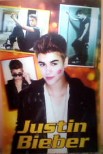 Justin bieber poster usato  Castellammare di Stabia