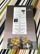 Rolex pubblicità anni usato  Bologna