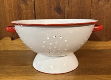 Vintage white red for sale  Tiverton