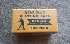 Hercules blasting caps for sale  Miltona