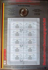 Bund numisblatt 2001 gebraucht kaufen  Pfalzgrafenweiler