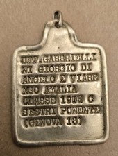 Piastrino riconoscimento uffic usato  Napoli