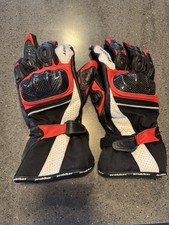 Motorradhandschuhe leder gebraucht kaufen  Georgenthal