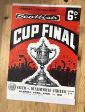 Scottish cup final for sale  CLYDEBANK