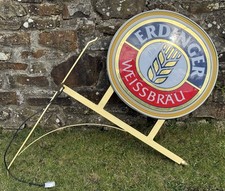 Erdinger light sign for sale  HAVERFORDWEST