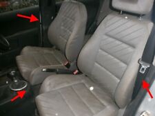 BANCOS ESPORTIVOS AUDI A2 INTERIOR CINZA PRATA GENUÍNO ORIGINAL 83k MILHAS comprar usado  Enviando para Brazil