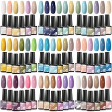 MTSSII 6 PCS/SET Soak Off UV Gel Nail Polish Nail Art Soak Off Gel Kit Manicure comprar usado  Enviando para Brazil