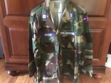 Woodland camo coat for sale  Litchfield