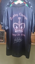 Signed bobby george for sale  BOURNEMOUTH