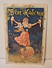 rare chromo bière Karcher, exposition universelle 1900 comprar usado  Enviando para Brazil